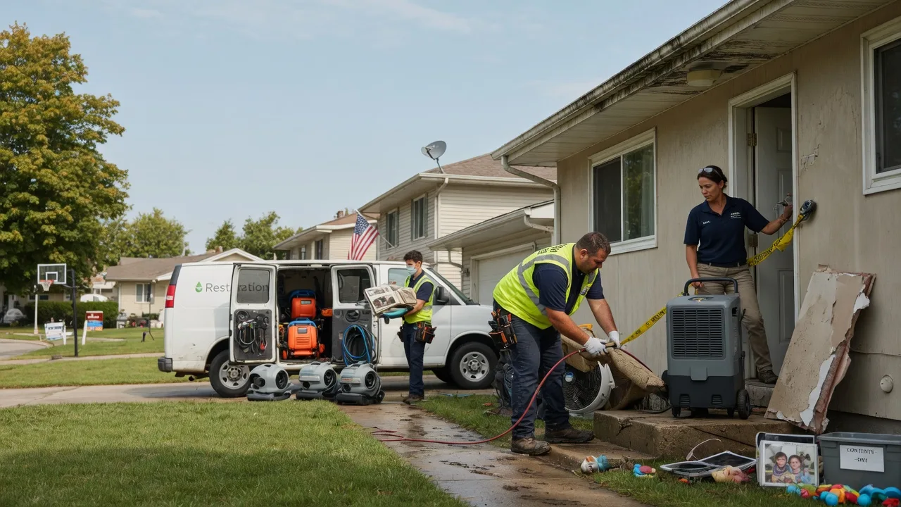 Water Damage Restoration in Grove City, MN near me